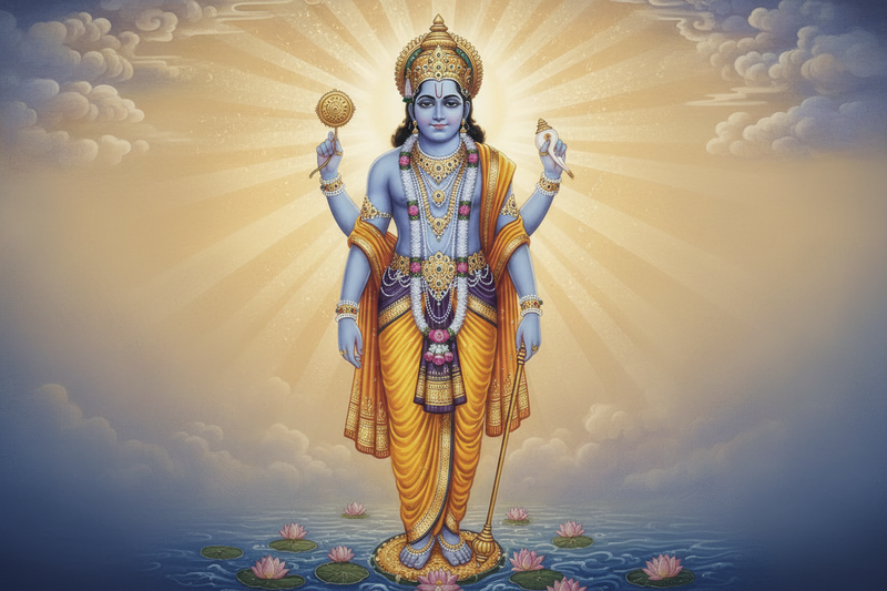 The All Powerful Vishnu
