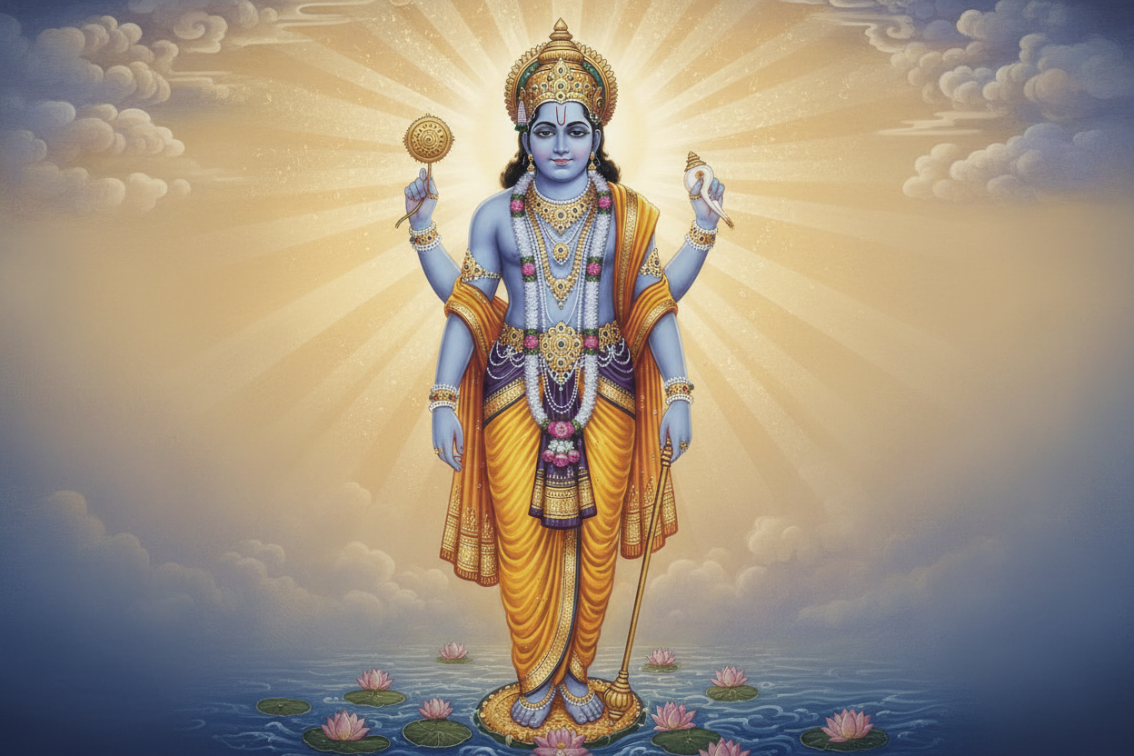 The All Powerful Vishnu